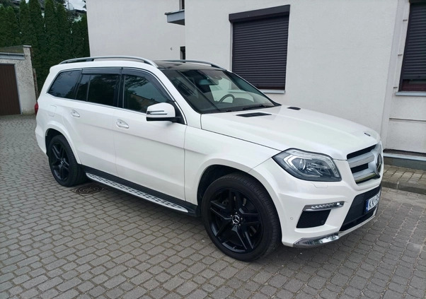 Mercedes-Benz GL cena 139900 przebieg: 125000, rok produkcji 2013 z Kutno małe 436